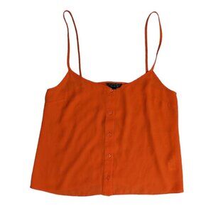 TOPSHOP Semi Sheer Spaghetti Strap Cami Tank Top
